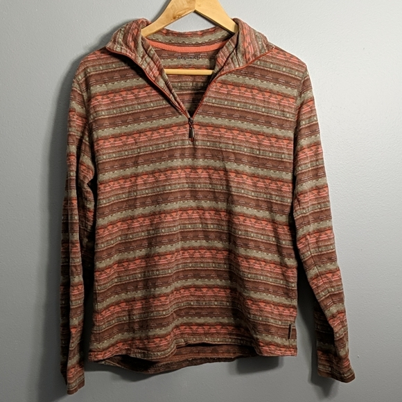 Woolrich Tops - Woolrich Aztec print half zip | Size L